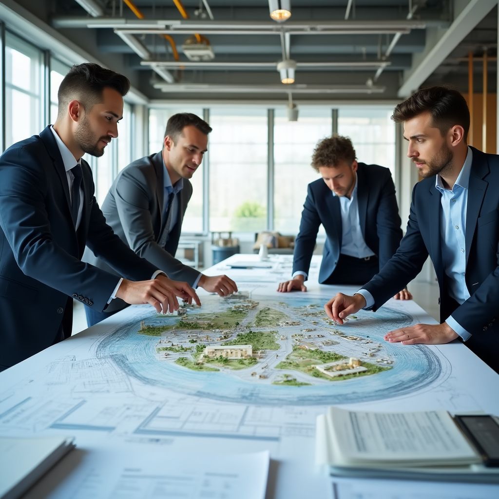 Investigadores analizando datos energéticos